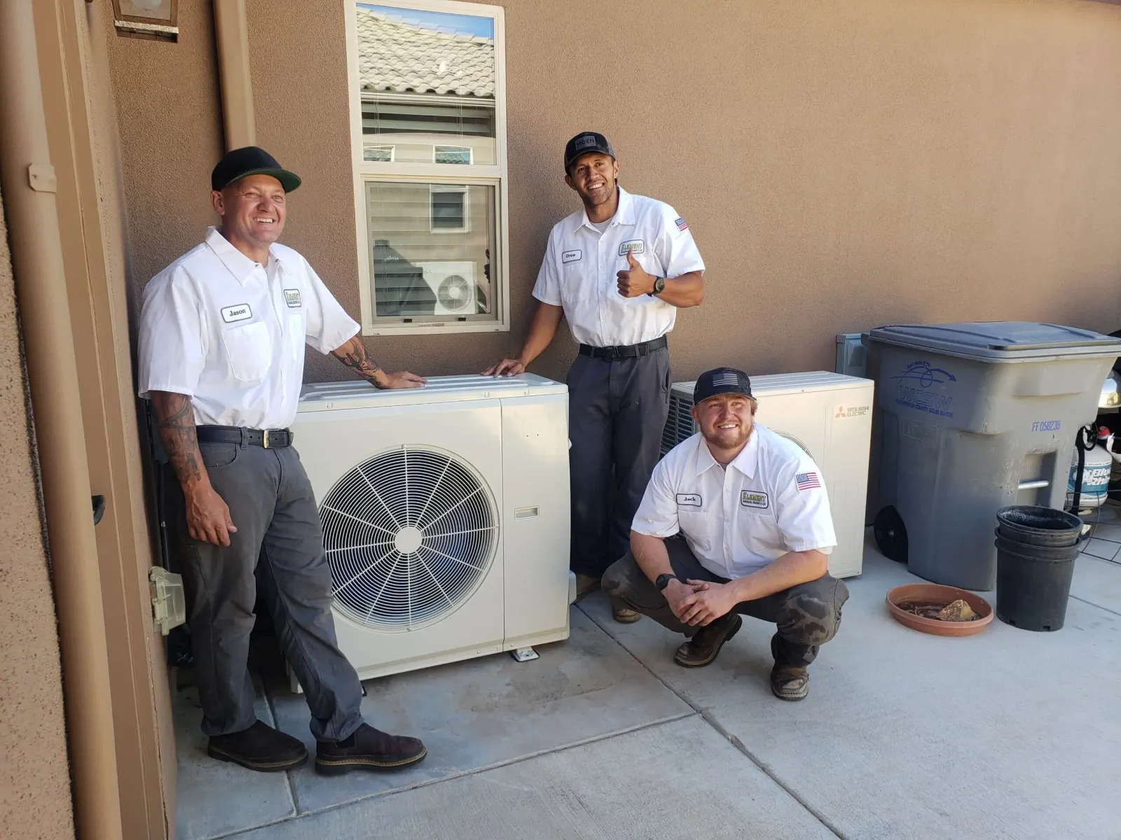 Air conditioning installation in Flagstaff by Element Plumbing, Heating & Air