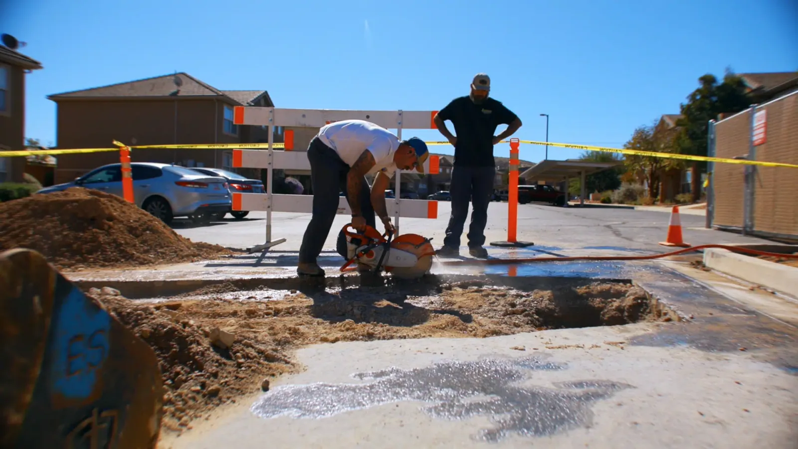 Element Plumbing can fix sewer lines
