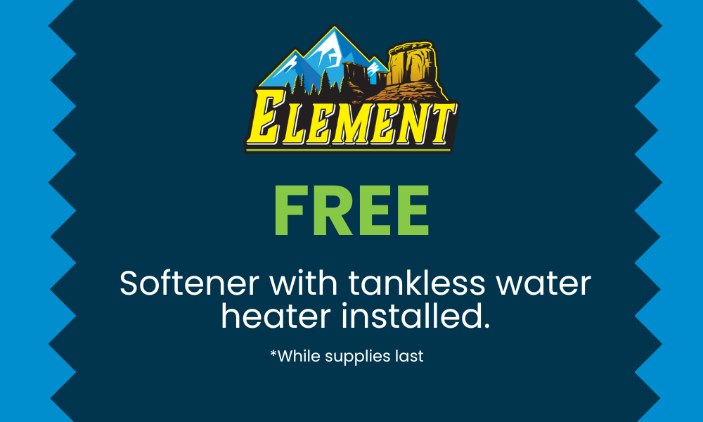 Water Softener - Element Plumbing Coupon